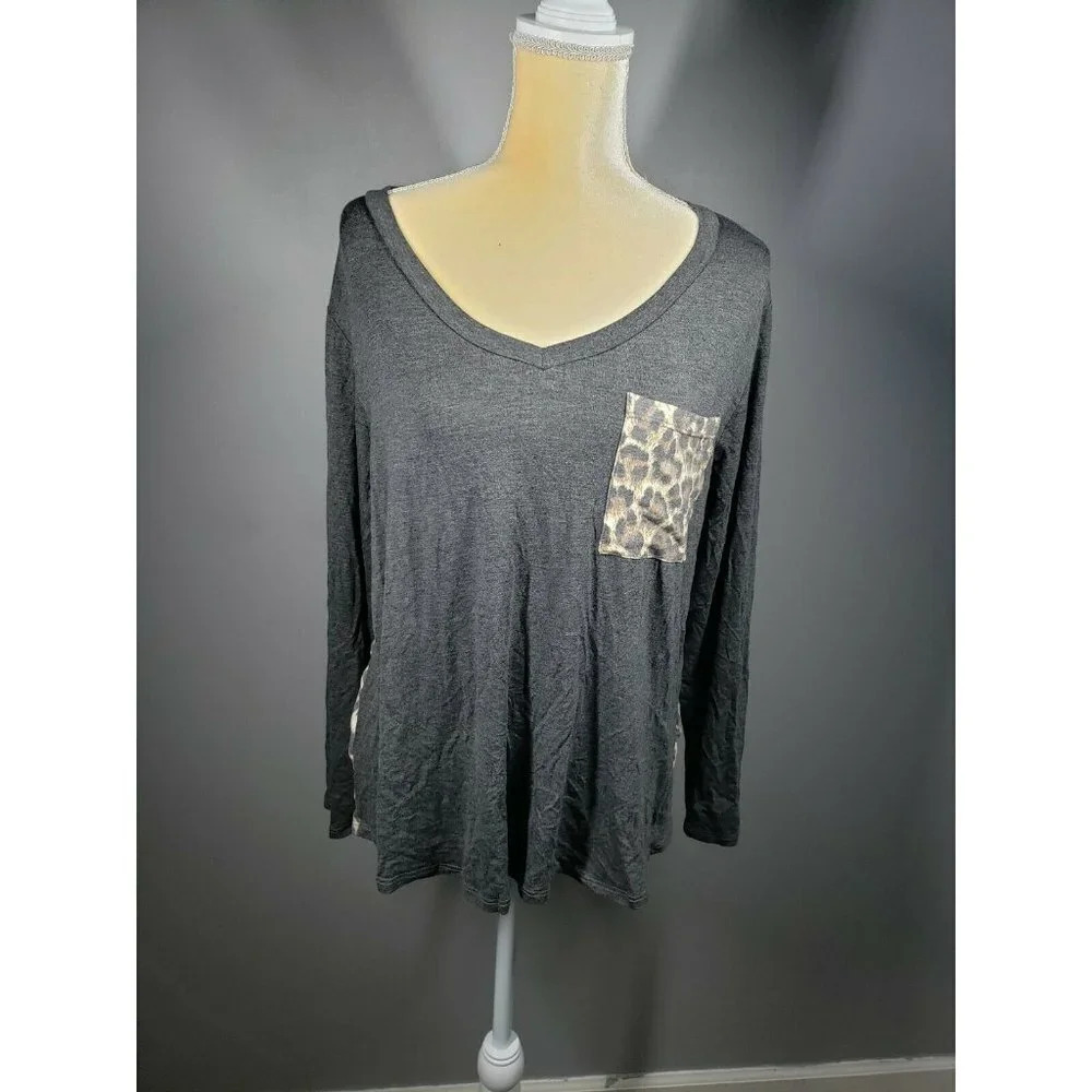Jodifl Leopard Pullover Women's Size L